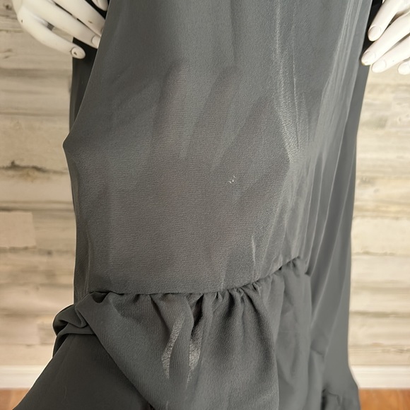 Sheer gray high low dress - Picture 2 of 8